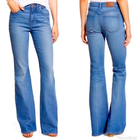 MADEWELL Flea Market Flare Jeans - Picture 1 of 11